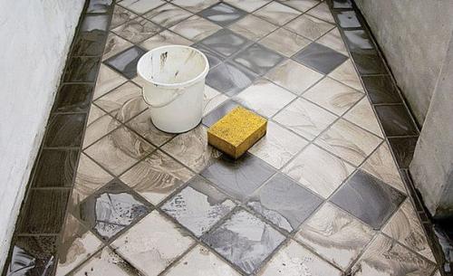 Укладка плитки по диагонали. 04 Укладка плитки по диагонали. 04