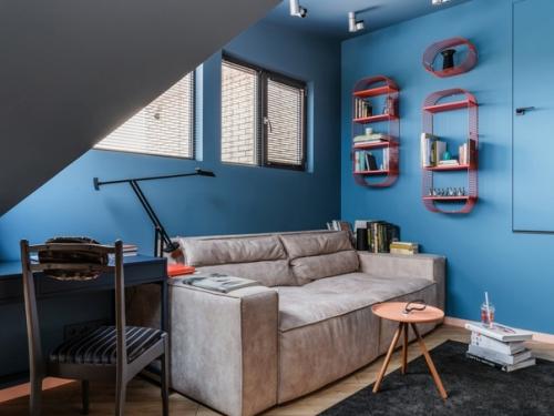 Крутая творческая мансарда площадью - 110 кв. 08