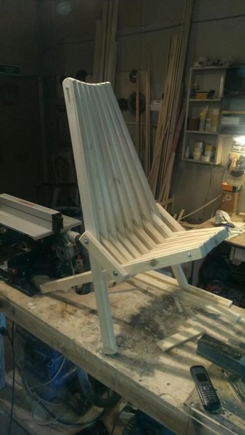 Вариант кентуккийского стула своими руками. 06