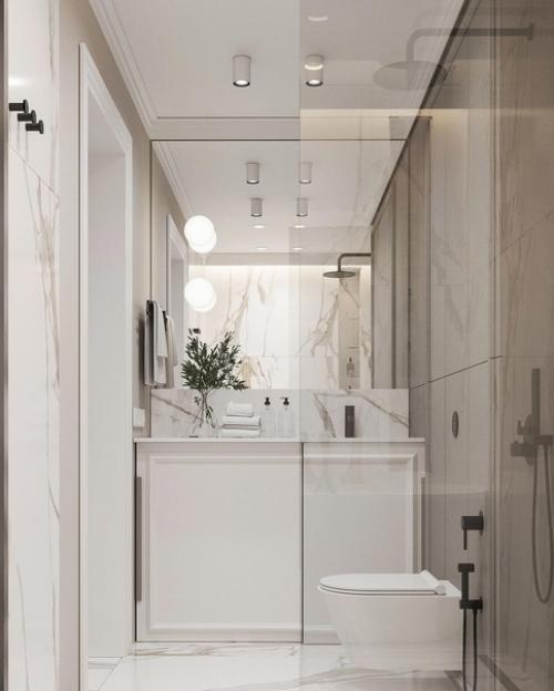 Ванная комната, в которой уместили все пожелания: 03