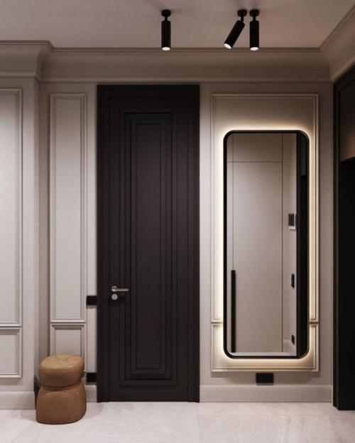 Замечательный дизайн - проект квартиры с современном стиле. 01