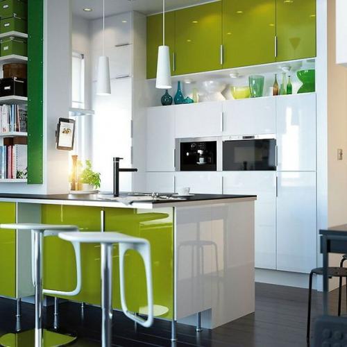 Как увеличить пространство маленькой кухни? 01