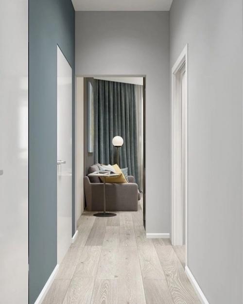 Стильный и современный дизайн - проект небольшой квартиры в современном стиле. 06