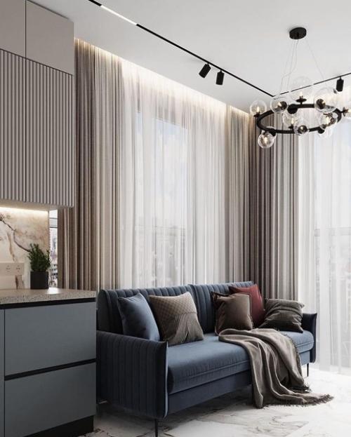 Стильный дизайн - проект кухни. 02