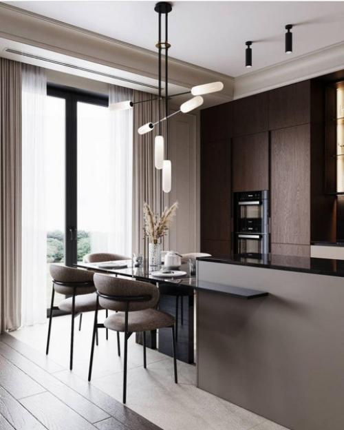 Замечательный дизайн - проект квартиры с современном стиле. 06