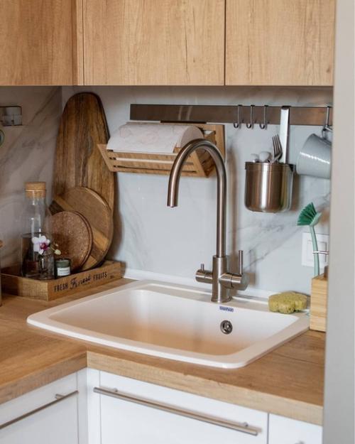 Наша небольшая кухня после ремонта. 05