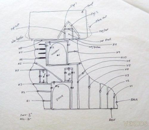 Креативная идея детского шкафа. 01