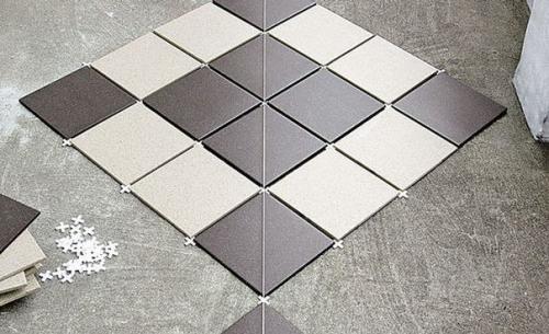 Укладка плитки по диагонали. 02 Укладка плитки по диагонали. 02