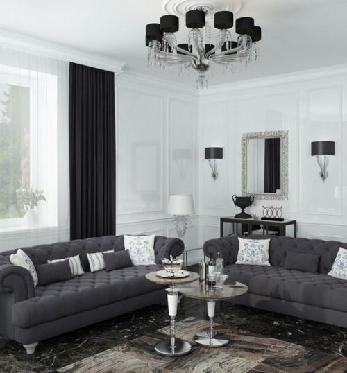 Интерьер гостиной. Архитектор - дизайнер: Юров Денис. 02