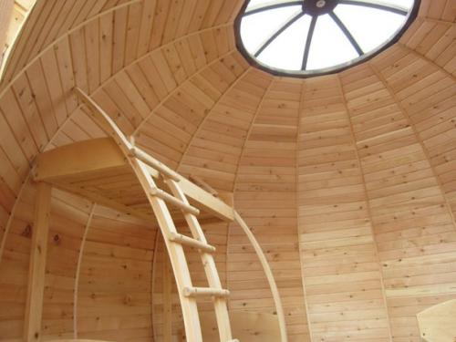 Купольные бани, сама конструкция достаточно новая на рынке строительства бань. 06