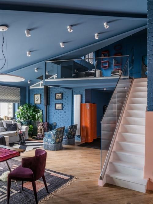 Крутая творческая мансарда площадью - 110 кв. 07