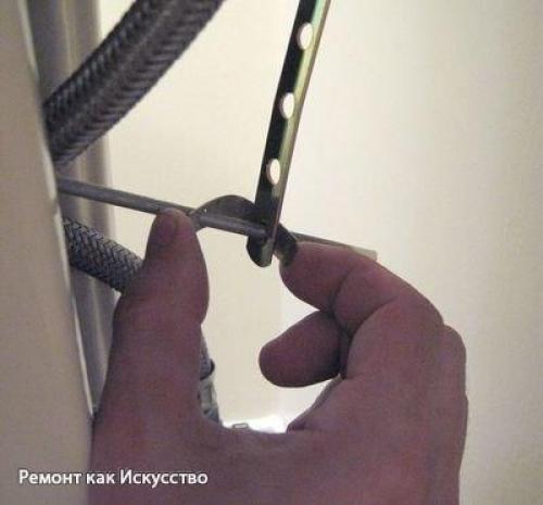 Как установить смеситель в ванной. 09