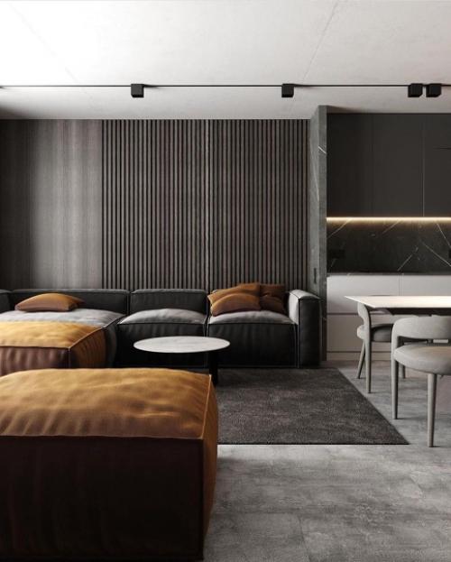 Просто крутейший дизайн - проект в стиле лофт. 05