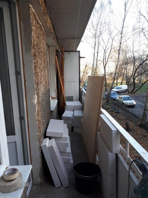 Балкон.  Решил сделать уже капитально, чтоб можно было его использовать всесезонно. 04