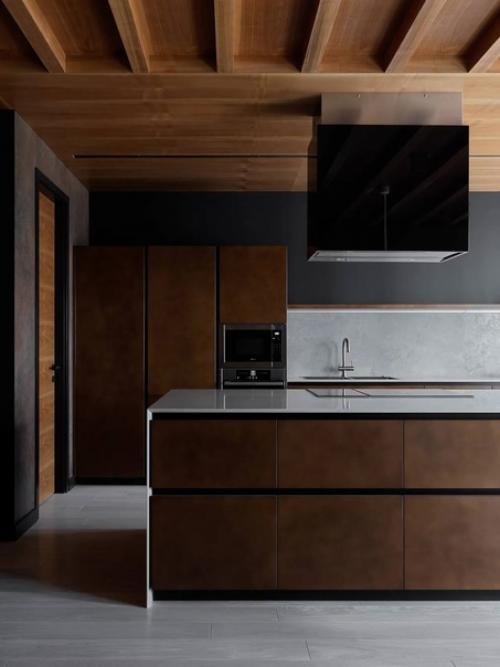 Дерево - универсальный материал: строительный, отделочный, декоративный, встречается в интерьерах в разных стилях. 03