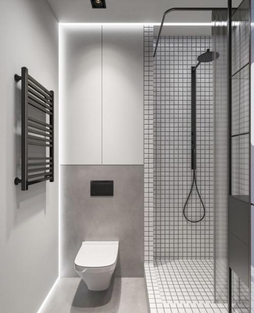 Интерьер ванной комнаты. 02