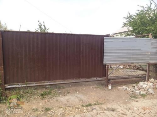 Мы делаем откатные ворота своими руками. 09