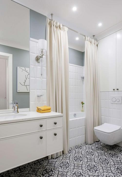 Светлана нифатова преобразила однокомнатную квартиру в старом кирпичном доме, которому больше 100 лет. 07