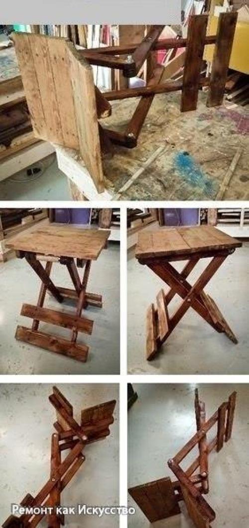 Складной стол.  Стол, который мы предлагаем сделать в данном мастер-классе, не претендует на оригинальность, но вот оспорить его удобство сложно. 05 Складной стол.  Стол, который мы предлагаем сделать в данном мастер-классе, не претендует на оригинальность, но вот оспорить его удобство сложно. 05