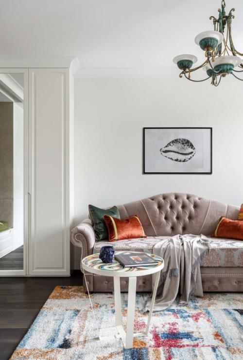 Светлана нифатова преобразила однокомнатную квартиру в старом кирпичном доме, которому больше 100 лет. 04