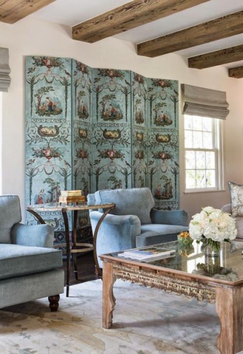 Ширма в интерьере - практичный аксессуар с богатой историей и декоративными свойствами. 03