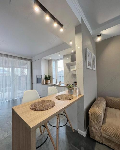 Кухня - гостиная после капитального ремонта. 03