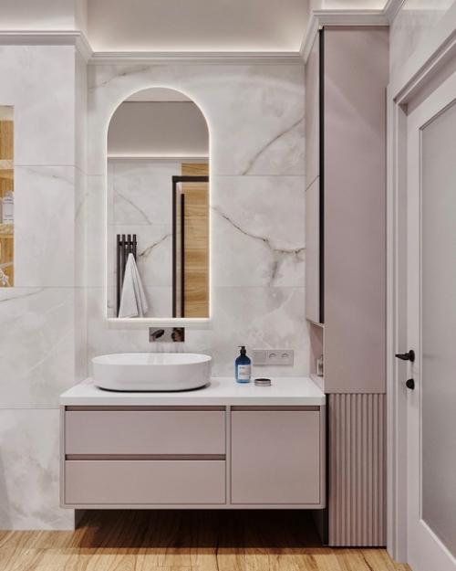 Эскиз ванной комнаты. 06