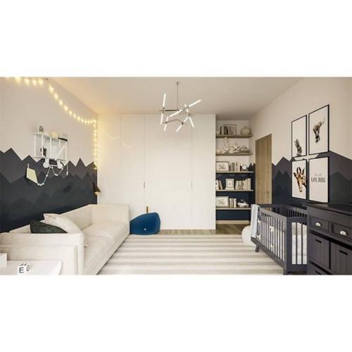 Дизайн 2-х комнатной квартиры 80 кв. 06