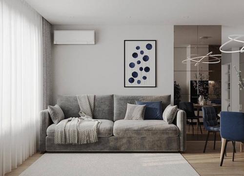 Светлый и стильный интерьер квартиры. 03