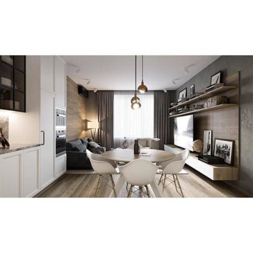 Дизайн 2-х комнатной квартиры 80 кв. 03