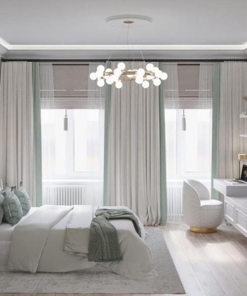 Гостевая спальня в двух вариантах исполнения. 05