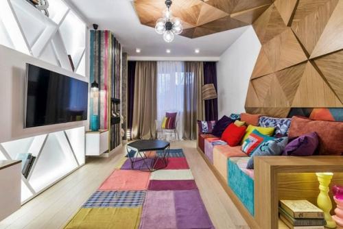 Авангард - один из самых ярких и динамичных стилей интерьера. 01