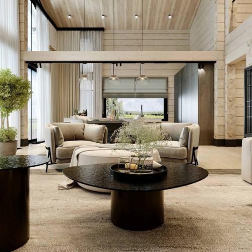 Дизайн - проект загородного дома из бруса. 03