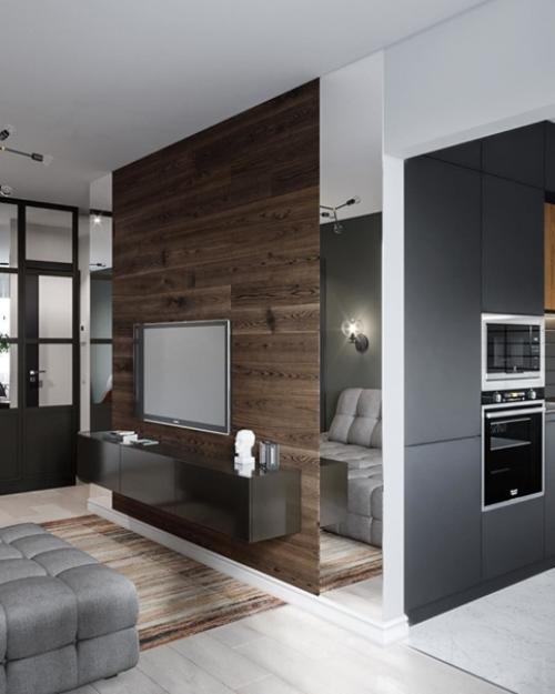 Крутой дизайн - проект небольшой квартиры. 02