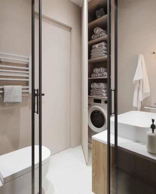 Уютная небольшая квартира для молодой девушки. 09