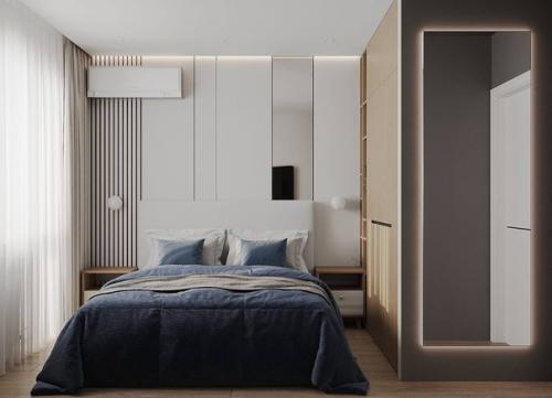 Светлый и стильный интерьер квартиры. 06