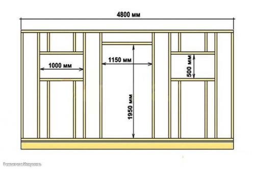 Процесс строительства своими руками сарая каркасного типа на даче. 05 Процесс строительства своими руками сарая каркасного типа на даче. 05