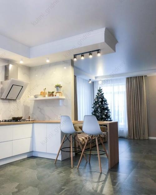 Кухня - гостиная после капитального ремонта. 02