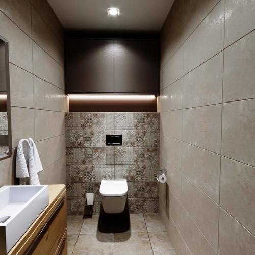 Дизайн - проект ванной комнаты. 02