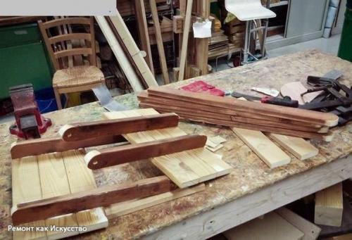 Складной стол.  Стол, который мы предлагаем сделать в данном мастер-классе, не претендует на оригинальность, но вот оспорить его удобство сложно. 07 Складной стол.  Стол, который мы предлагаем сделать в данном мастер-классе, не претендует на оригинальность, но вот оспорить его удобство сложно. 07