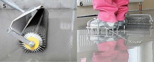 Черновой наливной пол. 03