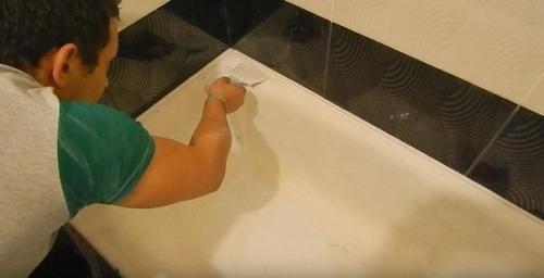 Реставрация ванн жидким акрилом. 08 Реставрация ванн жидким акрилом. 08