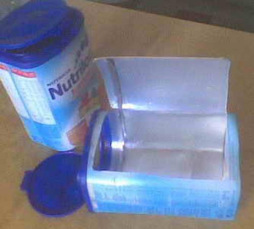 Фольгированные емкости для рассады своими руками. 02