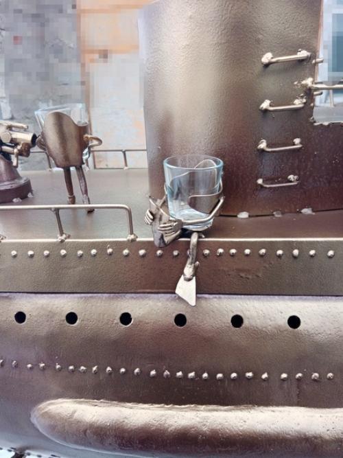 Мангал в виде подлодки М - 60 от мастера из Челябинска. 07