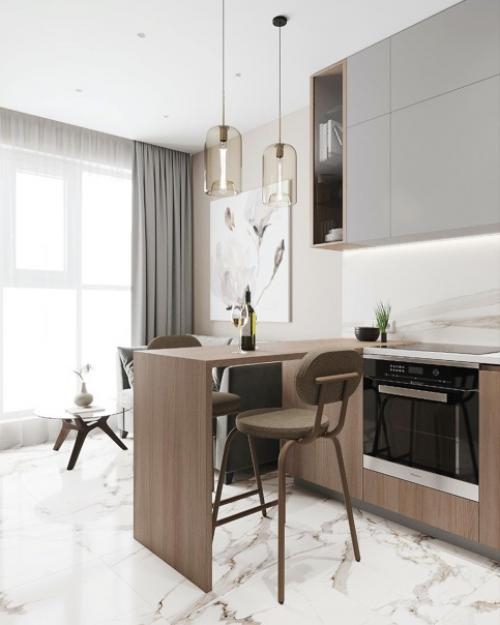 Уютная небольшая квартира для молодой девушки. 02