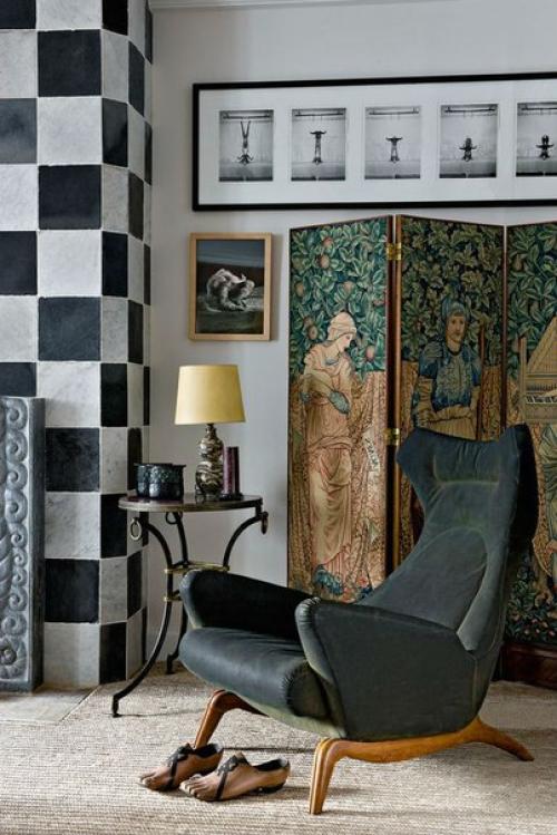 Ширма в интерьере - практичный аксессуар с богатой историей и декоративными свойствами. 02