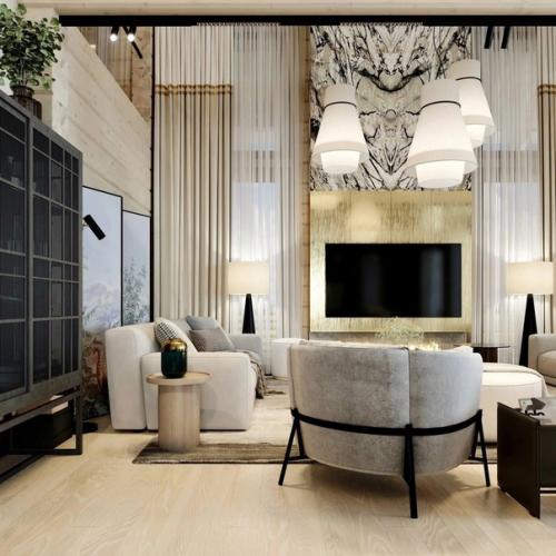 Дизайн - проект загородного дома из бруса. 09