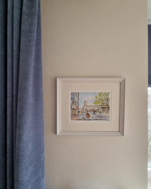 Детская комната.  Часть комнаты там, где висят три светильника - это бывшая лоджия. 05