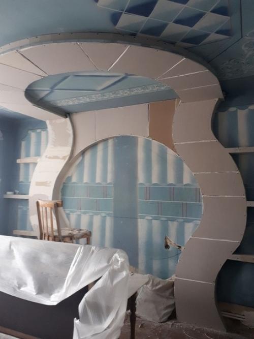 Увидели картинку в сети и решили повторить во время ремонта. 03