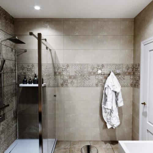 Дизайн - проект ванной комнаты. 01